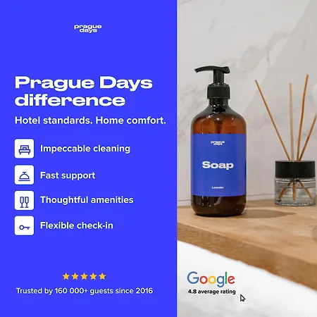 Apartamento Days - Minimalistic With Netflix And View To National Museum Praga